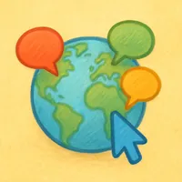 Language selection dropdown menu