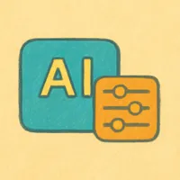 AI model selection interface with different options